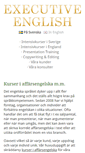 Mobile Screenshot of executiveenglish.se