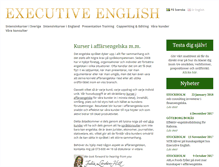 Tablet Screenshot of executiveenglish.se